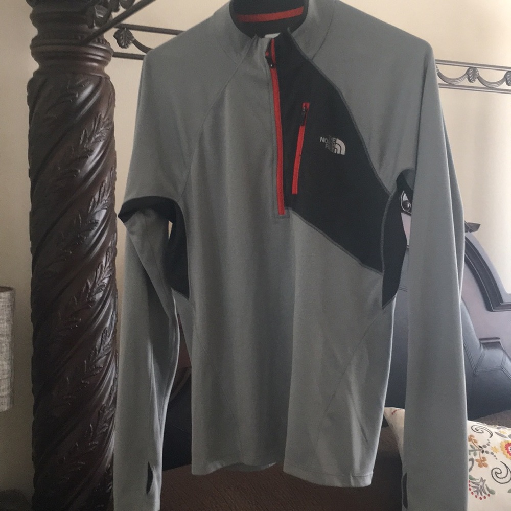 North Face men’s quarter zip jacket